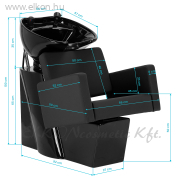 Vitoria Fejmosó Egység - fekete - E-SHOP ELKONcosmetic Kft.