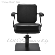 Gabbiano Madrid fodrászszék, fekete - E-SHOP ELKONcosmetic Kft.