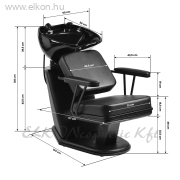 Madrid Fejmosó Egység - fekete - E-SHOP ELKONcosmetic Kft.