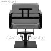 Gabbiano Porto hidraulikus Fodrász Szék - szürke-fekete - E-SHOP ELKONcosmetic Kft.