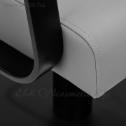 Gabbiano Porto hidraulikus Fodrász Szék - szürke-fekete - E-SHOP ELKONcosmetic Kft.