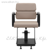 Gabbiano Porto hidraulikus Fodrász Szék - bézs-fekete - E-SHOP ELKONcosmetic Kft.