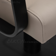 Gabbiano Porto hidraulikus Fodrász Szék - bézs-fekete - E-SHOP ELKONcosmetic Kft.