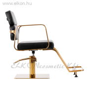 Gabbiano Porto Barber / Fodrász Szék fekete-arany - E-SHOP ELKONcosmetic Kft.