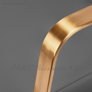 Gabbiano Porto hidraulikus Fodrász Szék szürke-arany - E-SHOP ELKONcosmetic Kft.