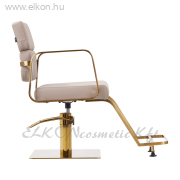 Gabbiano Porto hidraulikus Fodrász Szék bézs-arany - E-SHOP ELKONcosmetic Kft.