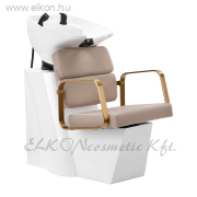 Gabbiano Porto fejmosó egység bézs-fehér-arany - E-SHOP