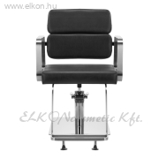 Gabbiano Porto Barber / fodrász szék fekete-króm - E-SHOP ELKONcosmetic Kft.
