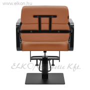 Gabbiano Porto hidraulikus fodrász szék fekete-terrakotta - E-SHOP ELKONcosmetic Kft.