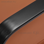 Gabbiano Porto hidraulikus fodrász szék fekete-terrakotta - E-SHOP ELKONcosmetic Kft.