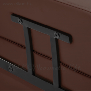 Gabbiano Porto hidraulikus fodrász szék fekete-csokoládé - E-SHOP ELKONcosmetic Kft.