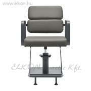 Gabbiano Porto hidraulikus fodrász szék szürke - E-SHOP ELKONcosmetic Kft.