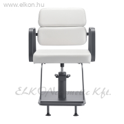 Gabbiano Porto hidraulikus fodrász szék szürke-fehér - E-SHOP ELKONcosmetic Kft.