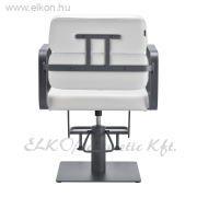 Gabbiano Porto hidraulikus fodrász szék szürke-fehér - E-SHOP ELKONcosmetic Kft.
