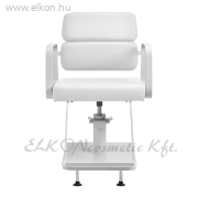 Gabbiano Porto hidraulikus fodrász szék fehér - E-SHOP ELKONcosmetic Kft.