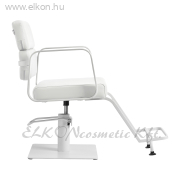 Gabbiano Porto hidraulikus fodrász szék fehér - E-SHOP ELKONcosmetic Kft.