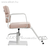 Gabbiano Porto hidraulikus fodrász szék bézs-fehér - E-SHOP ELKONcosmetic Kft.