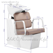 Gabbiano Porto Fejmosó Egység bézs-fehér - E-SHOP ELKONcosmetic Kft.