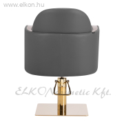 Gabbiano Malaga hidraulikus fodrász szék szürke - E-SHOP ELKONcosmetic Kft.