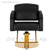 Gabbiano Turin Barber / Fodrász Szék fekete-arany - E-SHOP ELKONcosmetic Kft.