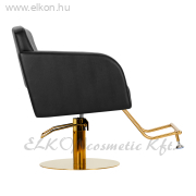 Gabbiano Turin Barber / Fodrász Szék fekete-arany - E-SHOP ELKONcosmetic Kft.