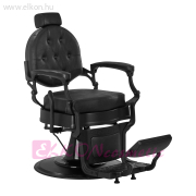 Gabbiano Turin Barber / Fodrász Szék fekete - E-SHOP