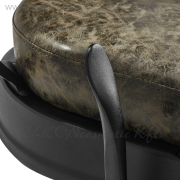 Gabbiano Turin Barber / Fodrász Szék antik zöld - E-SHOP ELKONcosmetic Kft.