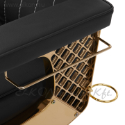 Gabbiano Marcus Barber / Fodrász Szék arany-fekete - E-SHOP ELKONcosmetic Kft.