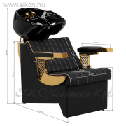 Gabbiano Marcus Fejmosó Egység fekete-arany - E-SHOP ELKONcosmetic Kft.