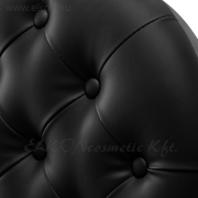 Gabbiano Nikkolo hidraulikus Barber / Fodrász Szék fekete - E-SHOP ELKONcosmetic Kft.