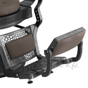 Gabbiano Nikkolo hidraulikus Barber / Fodrász Szék barna - E-SHOP ELKONcosmetic Kft.