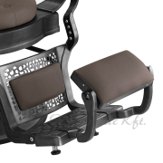 Gabbiano Nikkolo hidraulikus Barber / Fodrász Szék barna - E-SHOP ELKONcosmetic Kft.