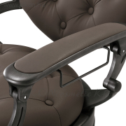 Gabbiano Nikkolo hidraulikus Barber / Fodrász Szék barna - E-SHOP ELKONcosmetic Kft.