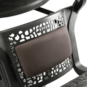 Gabbiano Nikkolo hidraulikus Barber / Fodrász Szék barna - E-SHOP ELKONcosmetic Kft.