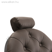Gabbiano Nikkolo hidraulikus Barber / Fodrász Szék barna - E-SHOP ELKONcosmetic Kft.