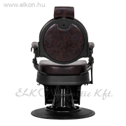 Gabbiano President Barber / Fodrász szék antikolt feketés-barna - E-SHOP ELKONcosmetic Kft.