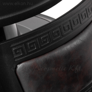 Gabbiano President Barber / Fodrász szék antikolt feketés-barna - E-SHOP ELKONcosmetic Kft.