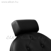 Gabbiano Nikkolo hidraulikus steppelt Barber / Fodrász Szék fekete - E-SHOP ELKONcosmetic Kft.