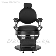 Gabbiano Nikkolo hidraulikus steppelés nélküli Barber / Fodrász Szék fekete - E-SHOP ELKONcosmetic Kft.