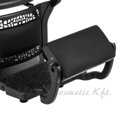 Gabbiano Nikkolo hidraulikus steppelés nélküli Barber / Fodrász Szék fekete - E-SHOP ELKONcosmetic Kft.