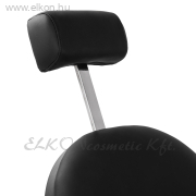 Gabbiano Nikkolo hidraulikus steppelés nélküli Barber / Fodrász Szék fekete - E-SHOP ELKONcosmetic Kft.