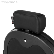 Gabbiano Nikkolo hidraulikus steppelés nélküli Barber / Fodrász Szék fekete - E-SHOP ELKONcosmetic Kft.