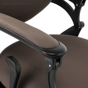 Gabbiano Nikkolo hidraulikus steppelés nélküli Barber / Fodrász Szék barna - E-SHOP ELKONcosmetic Kft.