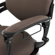 Gabbiano Nikkolo hidraulikus steppelés nélküli Barber / Fodrász Szék barna - E-SHOP ELKONcosmetic Kft.