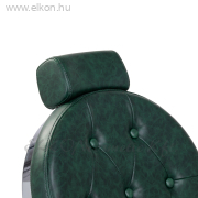 Gabbiano President Barber / Fodrász szék zöld-króm - E-SHOP ELKONcosmetic Kft.