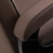 Gabbiano Continental hidraulikus steppelés nélküli Barber / Fodrász Szék barna - E-SHOP ELKONcosmetic Kft.