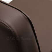 Gabbiano Continental hidraulikus steppelés nélküli Barber / Fodrász Szék barna - E-SHOP ELKONcosmetic Kft.