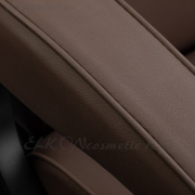 Gabbiano Continental hidraulikus steppelés nélküli Barber / Fodrász Szék barna - E-SHOP ELKONcosmetic Kft.