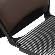 Gabbiano Continental hidraulikus steppelés nélküli Barber / Fodrász Szék barna - E-SHOP ELKONcosmetic Kft.