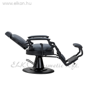 Gabbiano Niccolo hidraulikus steppelés nélküli Barber / Fodrász Szék grafitszürke - E-SHOP ELKONcosmetic Kft.